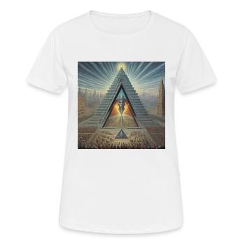 Assimilate - Women's Breathable T-Shirt - white - Front - AI Model Female 172 dark (172cm)