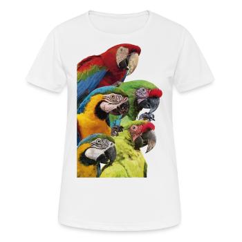 Aras - T-shirt respirant Femme - blanc - Devant - AI Model Female 172 dark (172cm)