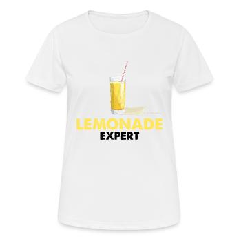 Limonade Limonade Limonade Limonade Stand Design - T-shirt respirant Femme - blanc - Devant - AI Model Female 172 dark (172cm)
