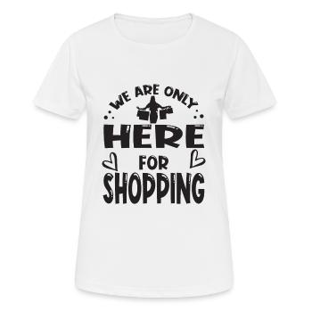 Weekend with friends in the group Drink and - Women's Breathable T-Shirt - white - Front - AI Model Female 172 dark (172cm)