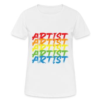 Maler und Lackierer, der Beste und Nervigste Beruf - Frauen T-Shirt atmungsaktiv - Weiß - Vorne - AI Model Female 172 dark (172cm)