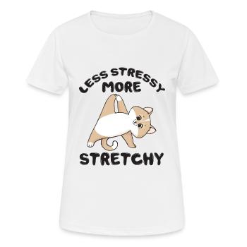 Meditation, Zen Yoga and Pilates - Women's Breathable T-Shirt - white - Front - AI Model Female 172 dark (172cm)
