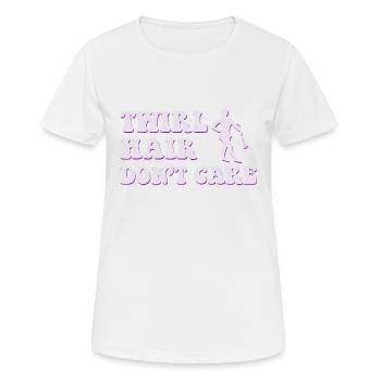 Bâton Twirling Staff Jonglage Gymnastik mit Stab - Frauen T-Shirt atmungsaktiv - Weiß - Vorne - AI Model Female 172 dark (172cm)
