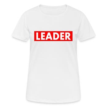 Leader - Women's Breathable T-Shirt - white - Front - AI Model Female 172 dark (172cm)