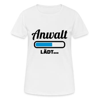 Anwalt - Frauen T-Shirt atmungsaktiv - Weiß - Vorne - AI Model Female 172 dark (172cm)