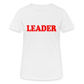 Leader - Women's Breathable T-Shirt - white - Front - AI Model Female 172 dark (172cm)