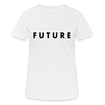 Future - Women's Breathable T-Shirt - white - Front - AI Model Female 172 dark (172cm)
