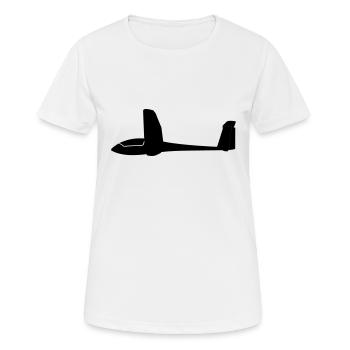 astircs - Frauen T-Shirt atmungsaktiv - Weiß - Vorne - AI Model Female 172 dark (172cm)