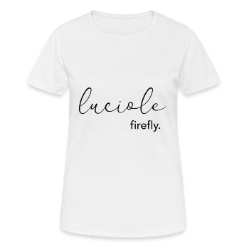 Firefly - Women's Breathable T-Shirt - white - Front - AI Model Female 172 dark (172cm)