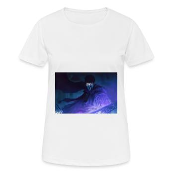 Le dernier combat de l'humanité - T-shirt respirant Femme - blanc - Devant - AI Model Female 172 dark (172cm)