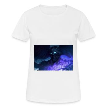 der Nekromant - Frauen T-Shirt atmungsaktiv - Weiß - Vorne - AI Model Female 172 dark (172cm)