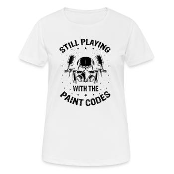 Car Painter Offer for Car Painters - Women's Breathable T-Shirt - white - Front - AI Model Female 172 dark (172cm)