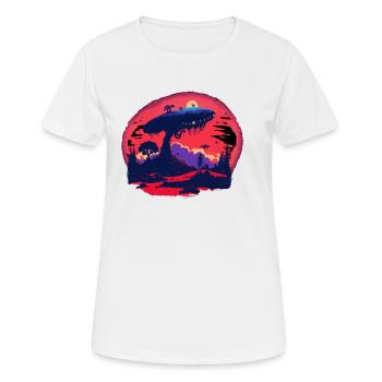 Gifts - Women's Breathable T-Shirt - white - Front - AI Model Female 172 dark (172cm)