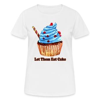 Cake - Women's Breathable T-Shirt - white - Front - AI Model Female 172 dark (172cm)