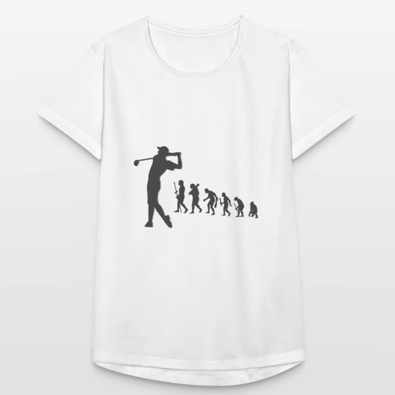Evolution Golf Golfeur tee Evolution T-shirt respirant Femme