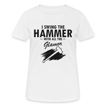 House Demolition and Renovation Design - Women's Breathable T-Shirt - white - Front - AI Model Female 172 dark (172cm)
