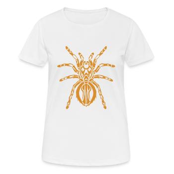LOUISE L' ARAIGNEE OR - T-shirt respirant Femme - blanc - Devant - AI Model Female 172 dark (172cm)