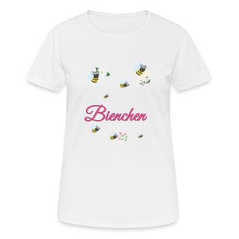 Bee, Bees, Bee Costume, Carnival - Women's Breathable T-Shirt - white - Front - AI Model Female 172 dark (172cm)