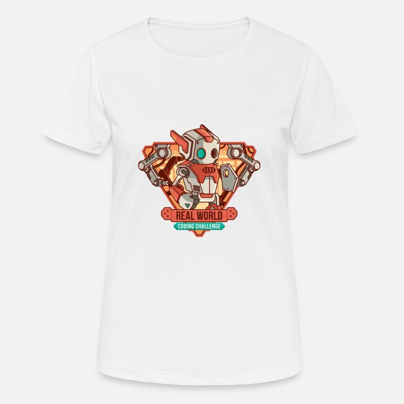 Real world coding challenge - Women's Breathable T-Shirt - white