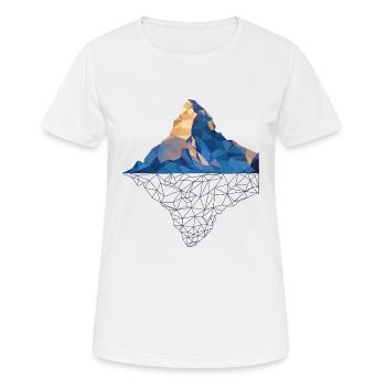Matterhorn - Women's Breathable T-Shirt - white - Front - AI Model Female 172 dark (172cm)