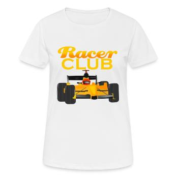 Full Speed Gift Shirt, Full Throttle Gift Shirt is - Women's Breathable T-Shirt - white - Front - AI Model Female 172 dark (172cm)