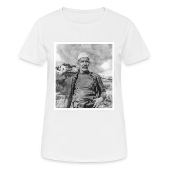 isa boletini navire kosova albanie albo - T-shirt respirant Femme - blanc - Devant - AI Model Female 172 dark (172cm)