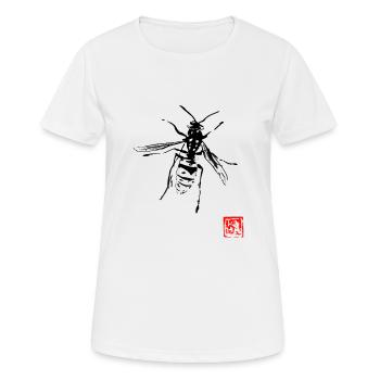 guep - T-shirt respirant Femme - blanc - Devant - AI Model Female 172 dark (172cm)