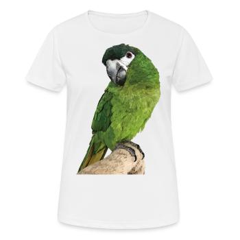 Le noble ara - T-shirt respirant Femme - blanc - Devant - AI Model Female 172 dark (172cm)