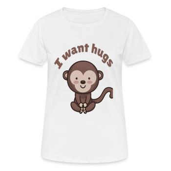 Toddler Pregnant Onesie Princess Grandchild - Women's Breathable T-Shirt - white - Front - AI Model Female 172 dark (172cm)