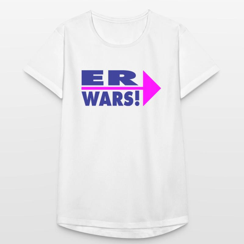 Er wars! Partner- oder Partyshirt Frauen T-Shirt atmungsaktiv