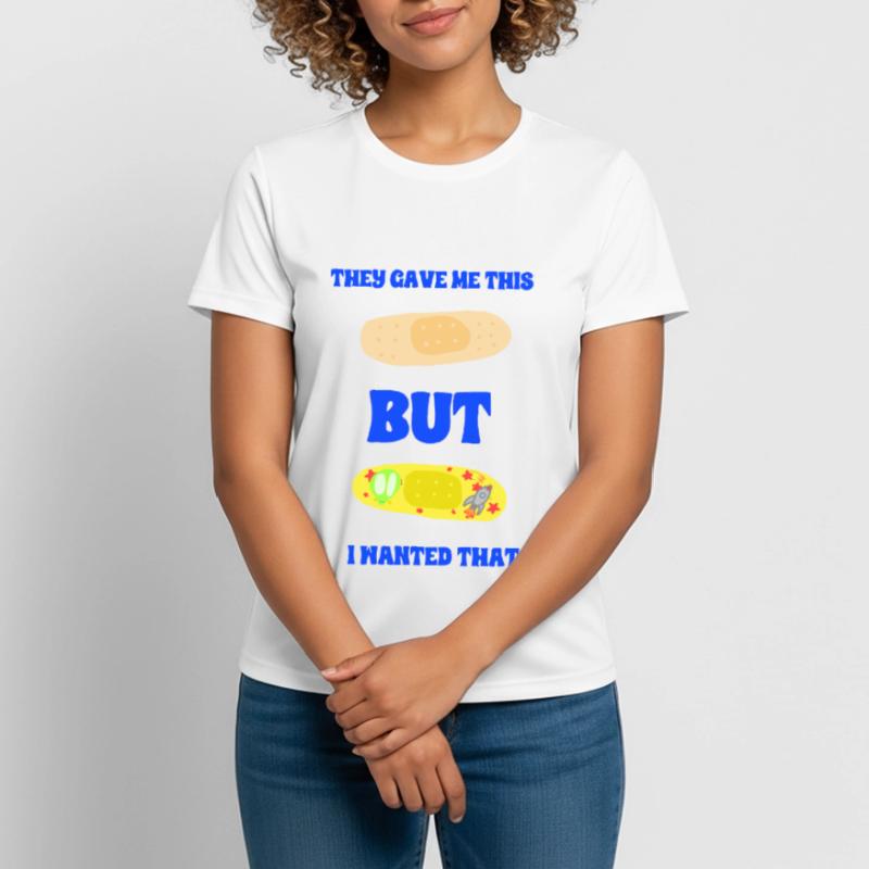 Klassisches Dressing oder Space Dressing Frauen T-Shirt atmungsaktiv