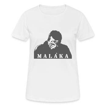 Malaka - Women's Breathable T-Shirt - white - Front - AI Model Female 172 dark (172cm)