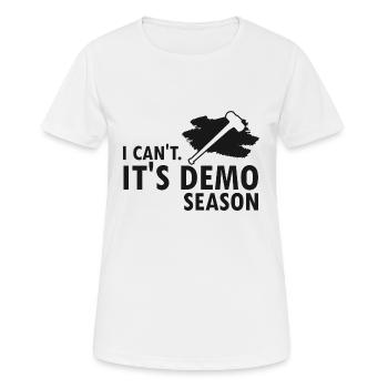 House Demolition and Renovation Design - Women's Breathable T-Shirt - white - Front - AI Model Female 172 dark (172cm)