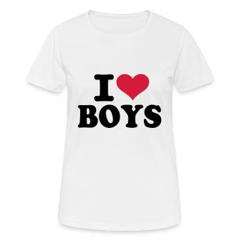 Boys - Women's Breathable T-Shirt - white - Front - AI Model Female 172 dark (172cm)