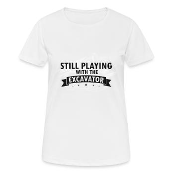 House Demolition and Renovation Design - Women's Breathable T-Shirt - white - Front - AI Model Female 172 dark (172cm)