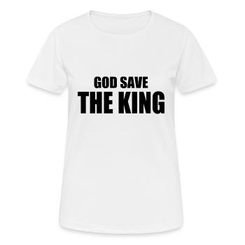 leave our kids alone - T-shirt respirant Femme - blanc - Devant - AI Model Female 172 dark (172cm)