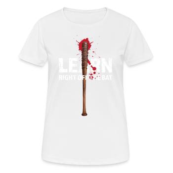 zombies - T-shirt respirant Femme - blanc - Devant - AI Model Female 172 dark (172cm)