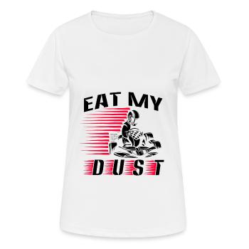 go Kart - Women's Breathable T-Shirt - white - Front - AI Model Female 172 dark (172cm)
