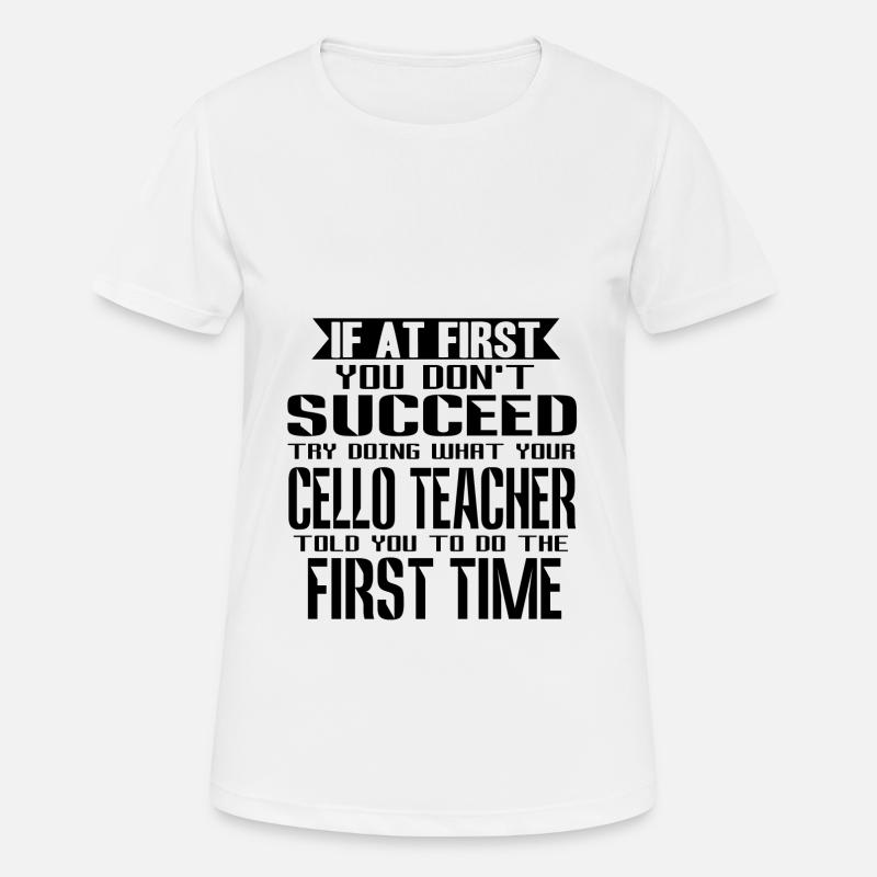 cello - Women's Breathable T-Shirt - white