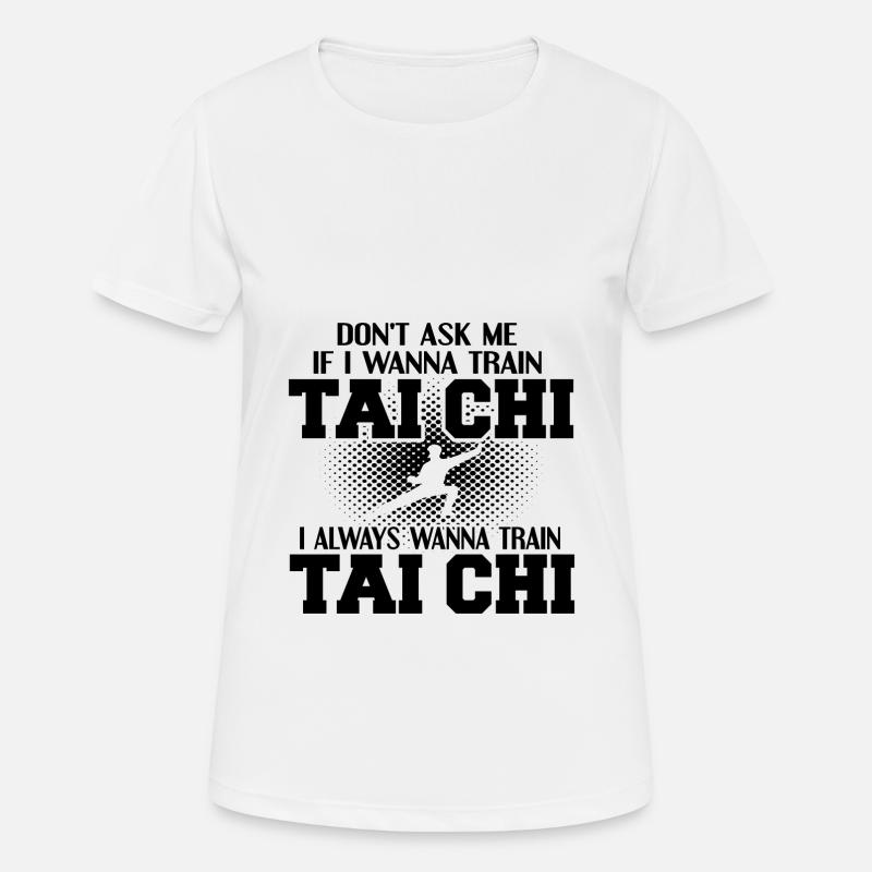 Tai Chi - Women's Breathable T-Shirt - white