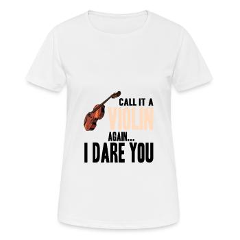 Viola - Women's Breathable T-Shirt - white - Front - AI Model Female 172 dark (172cm)