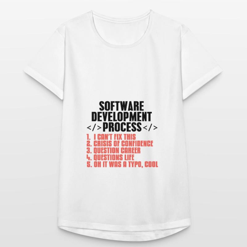 Programmierer Coder Softwareentwickler Geschenk Frauen T-Shirt atmungsaktiv