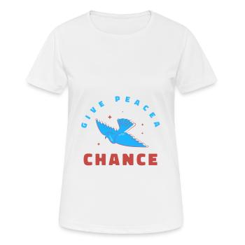Dove - Women's Breathable T-Shirt - white - Front - AI Model Female 172 dark (172cm)