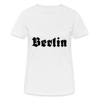 Berlin - Women's Breathable T-Shirt - white - Front - AI Model Female 172 dark (172cm)