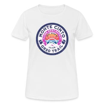Monte Cinto GR 20 Corsica - T-shirt respirant Femme - blanc - Devant - AI Model Female 172 dark (172cm)