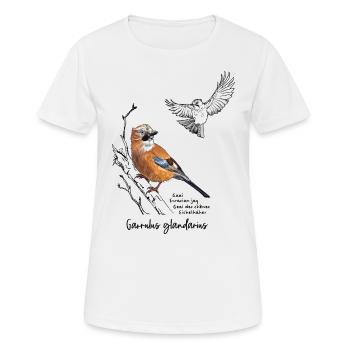 Jay - Women's Breathable T-Shirt - white - Front - AI Model Female 172 dark (172cm)