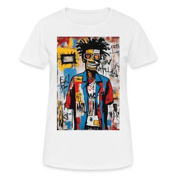 Mann-Liebes-Modus - Frauen T-Shirt atmungsaktiv - Weiß - Vorne - AI Model Female 172 dark (172cm)