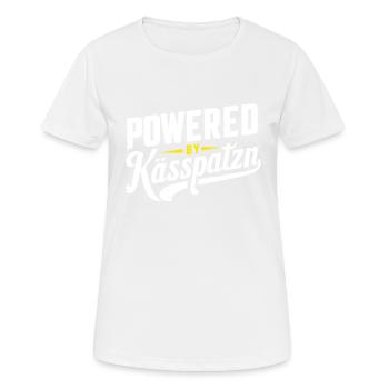 Fromage souabe Spätzle Dialecte Cuisine souabe - T-shirt respirant Femme - blanc - Devant - AI Model Female 172 dark (172cm)
