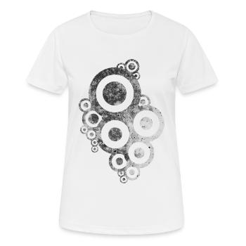 Style - Frauen T-Shirt atmungsaktiv - Weiß - Vorne - AI Model Female 172 dark (172cm)
