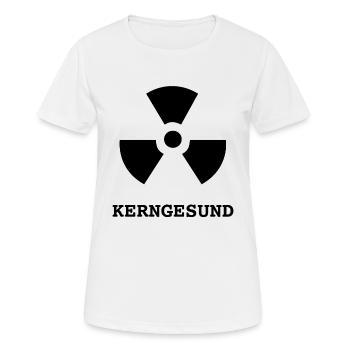 fit as a fiddle - Women's Breathable T-Shirt - white - Front - AI Model Female 172 dark (172cm)